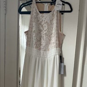 Lulus white dress - NWT